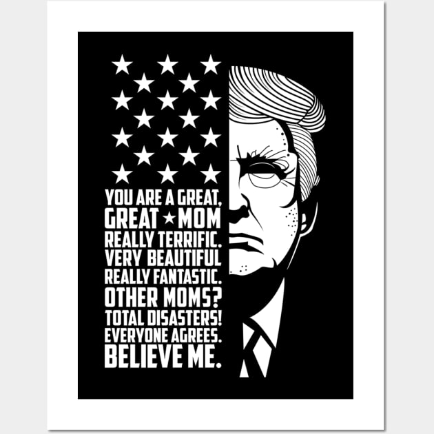 Trump Mother's Day Wall Art by Bingeprints